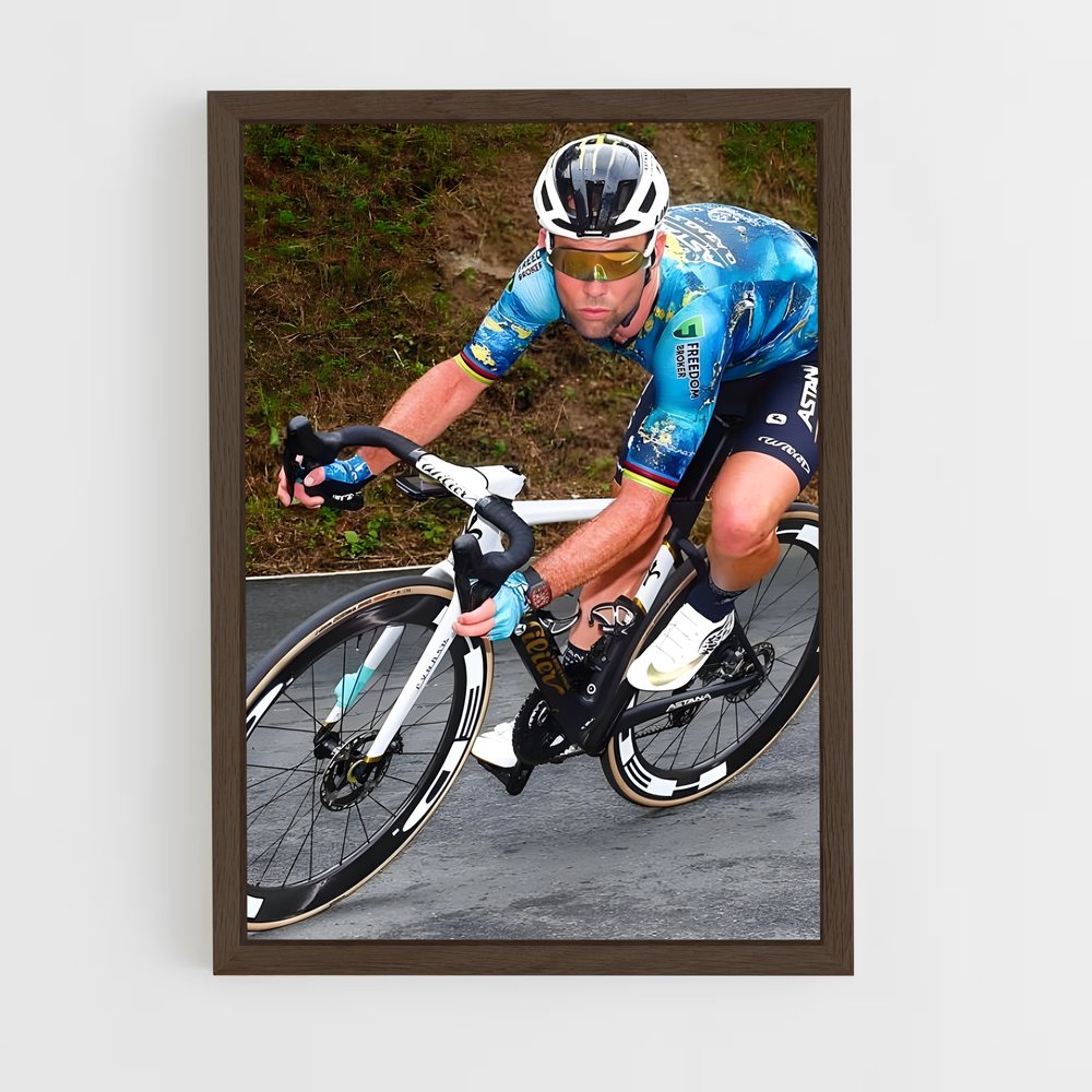 Poster Mark de cavendish – affiche Cyclisme (vue 5)